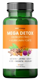 MOVit Mega Detox Ostropestřec + Kurkumin Forte 60 kapslí