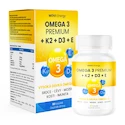 MOVit Omega 3 Premium+K2+D3+E 90 kapslí