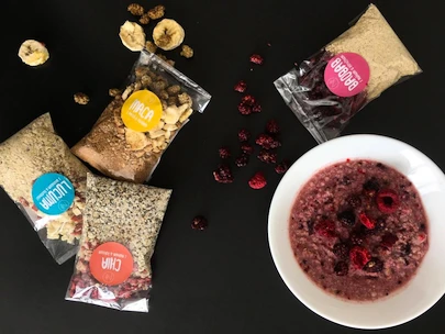 Natu Superkaše baobab s malinami a ostružinami 70 g