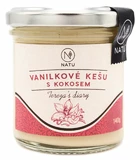 Natu Vanilkové kešu s kokosem 140 g