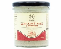 Natu Vanilkové kešu s kokosem 300 g