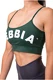 Nebbia Classic Hero sportovní podprsenka dark green