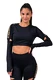 Nebbia Crop Top 821 Honey Bunny