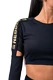 Nebbia Crop Top 821 Honey Bunny