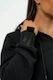 Nebbia DÁMSKÁ SPORTOVNÍ MIKINA S KAPUCÍ INTENSE SIGNATURE 845 Black