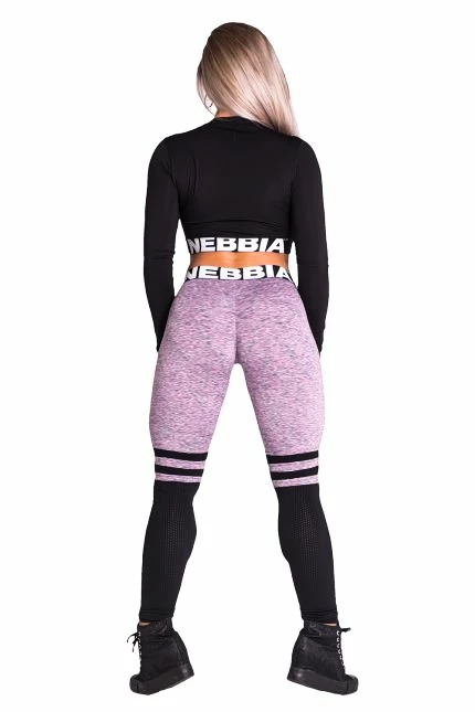 Nebbia D msk leg ny Over the knee 286 fialov Sportovn v iva