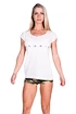 Nebbia Fitness dámské tričko 277 bílé