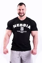 Nebbia Hardcore tričko s výšivkou 396 černé