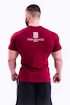 Nebbia Hardcore tričko s výšivkou 396 červené