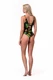 Nebbia High-energy monokini 560 jungle green