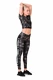 Nebbia High-waist performance legíny 567 volcanic black