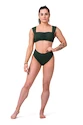 Nebbia High-waist retro bikini - spodní díl 555 dark green
