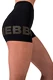Nebbia Intense Gold Print Šortky 828 černé