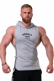 Nebbia Legend-approved tílko s kapucí 191 light grey