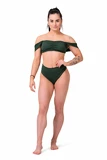 Nebbia Miami retro bikini - vrchní díl 553 dark green