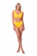 Nebbia Miami sporty bikini - vrchní díl 554 yellow