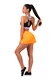 Nebbia Neon Energy boxerské šortky 519 oranžové