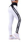 Nebbia Power Your Hero ikonické legíny 531 bílé