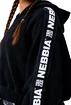 Nebbia Rebel Hero Crop Mikina 520 černá