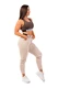 Nebbia Tepláky Iconic s elastickým pasem 408 cream