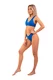 Nebbia Triangle Bralette Bikini Top with padding 457 Blue