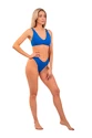 Nebbia Triangle Bralette Bikini Top with padding 457 Blue