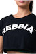 Nebbia Volný Fit & Sporty crop top black