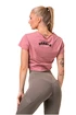 Nebbia Volný Fit & Sporty crop top old rose