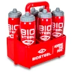 Nosič lahví BioSteel  Team Water Bottle Carrier (6 ks) red