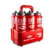 Nosič lahví BioSteel  Team Water Bottle Carrier (6 ks) red