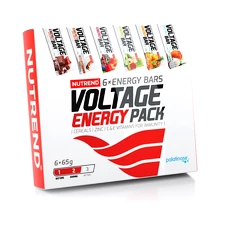 Nutrend Voltage Energy Bar dárkové balení 6×65 g