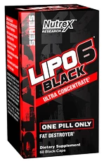 Nutrex Lipo 6 Black Ultra Concentrate 60 kapslí