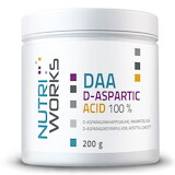 NutriWorks DAA D-Aspartic Acid 200 g