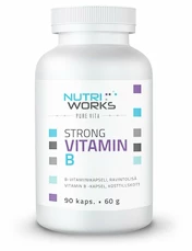 NutriWorks Strong Vitamin B 90 kapslí