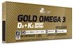 Olimp Gold Omega 3, D3 + K2 60 kapslí
