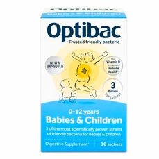Optibac Babies & Children (Probiotika pro miminka a děti) 30 × 1,5 g