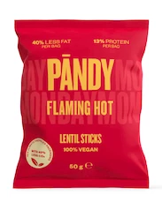 Pändy Čočkové chipsy flaming hot 50 g