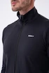 Pánská bunda Nebbia  Long sleeved w hoodie Sporty Zipper Jacket with side pockets “Control” 332 black