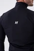 Pánská bunda Nebbia  Long sleeved w hoodie Sporty Zipper Jacket with side pockets “Control” 332 black