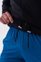 Pánská bunda Nebbia  Long sleeved w hoodie Sporty Zipper Jacket with side pockets “Control” 332 black