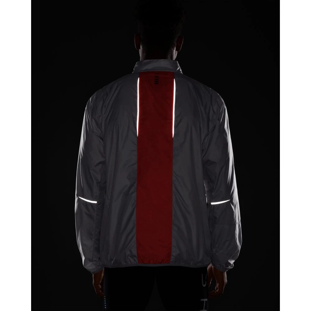 Pánská bunda Under Armour  Impasse Run 2.0 gray