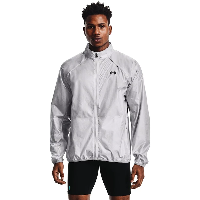 Pánská bunda Under Armour  Impasse Run 2.0 gray XL
