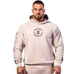Pánská mikina Nebbia NEBBIA x OLYMPIA Washed Hoodie HERITAGE 793 light grey