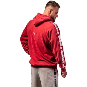 Pánská mikina Nebbia NEBBIA x OLYMPIA Washed Hoodie HERITAGE 793 red