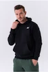 Pánská mikina Nebbia  Pull-over Hoodie with a Pouch Pocket 331 black