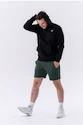Pánská mikina Nebbia  Pull-over Hoodie with a Pouch Pocket 331 black