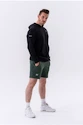 Pánská mikina Nebbia  Pull-over Hoodie with a Pouch Pocket 331 black