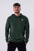 Pánská mikina Nebbia  Pull-over Hoodie with a Pouch Pocket 331 dark green XL