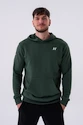 Pánská mikina Nebbia  Pull-over Hoodie with a Pouch Pocket 331 dark green XL