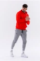 Pánská mikina Nebbia  Pull-over Hoodie with a Pouch Pocket 331 red